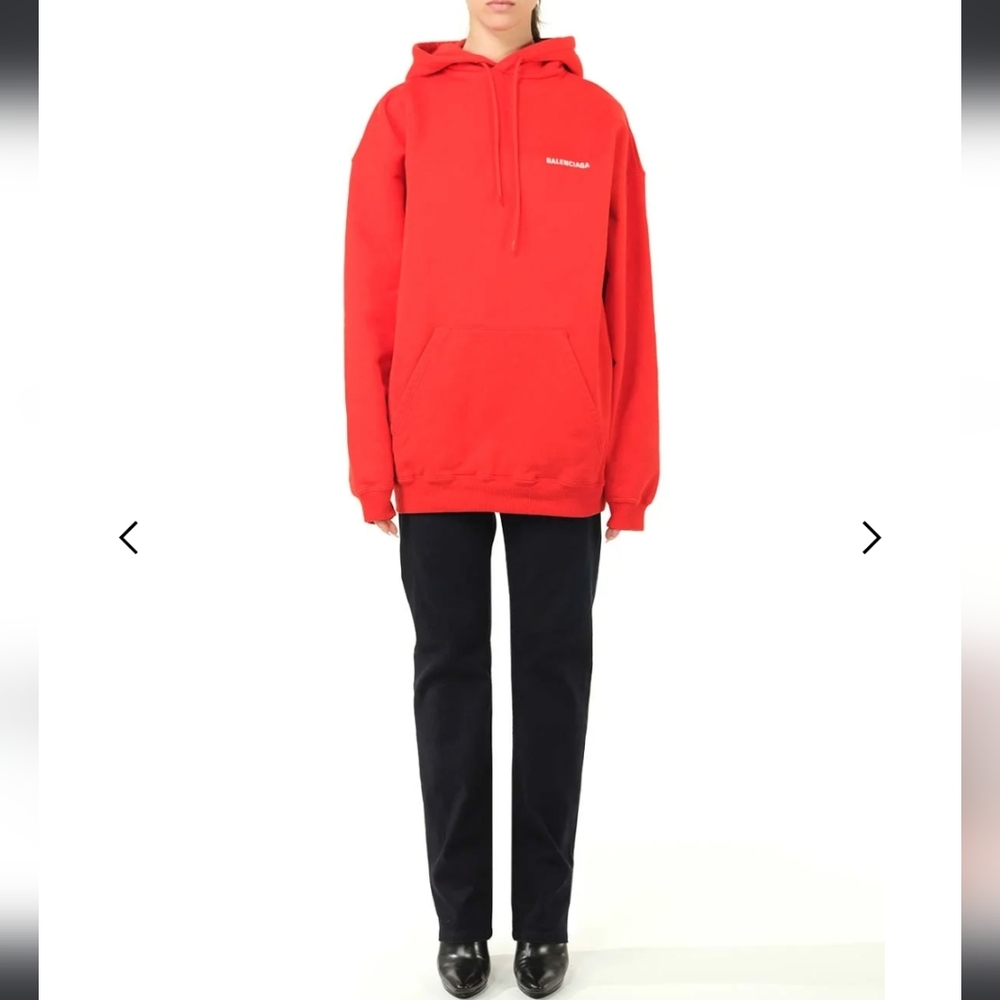 Preloved Balenciaga Hoodie Oversized XS